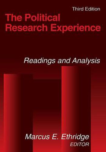 Cover image for The Political Research Experience: Readings and Analysis