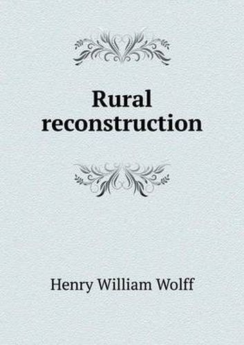 Cover image for Rural Reconstruction