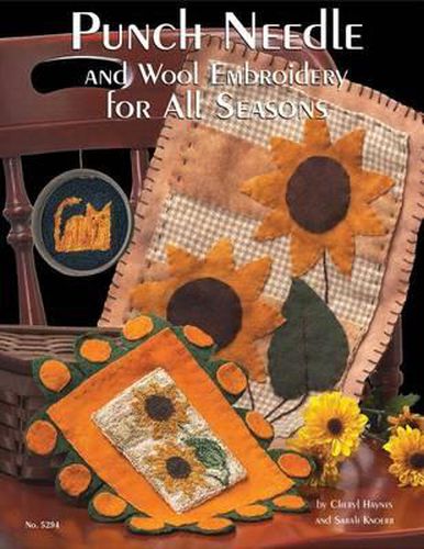 Cover image for Punch Needle and Wool Embroidery for All Seasons
