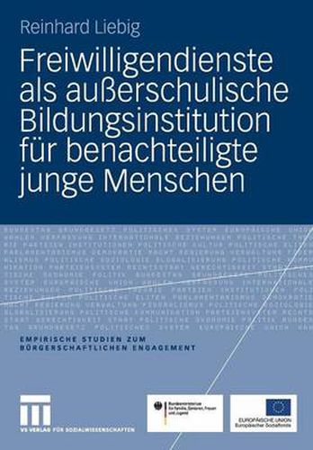 Cover image for Freiwilligendienste ALS Ausserschulische Bildungsinstitution Fur Benachteiligte Junge Menschen