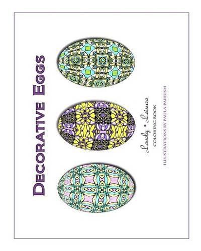 Cover image for Decorative Eggs: Lovely Leisure Coloring Book