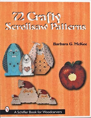 Cover image for 72 Crafty Scrollsaw Patterns