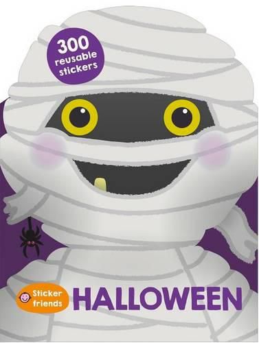 Cover image for Sticker Friends: Halloween: 300 Reusable Stickers