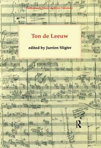 Cover image for Ton de Leeuw