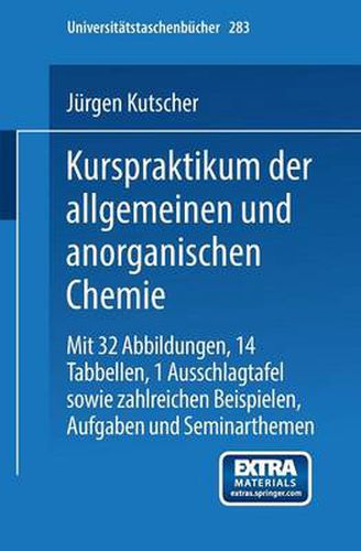 Cover image for Kurspraktikum Der Allgemeinen Und Anorganischen Chemie