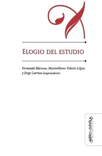 Cover image for Elogio del estudio