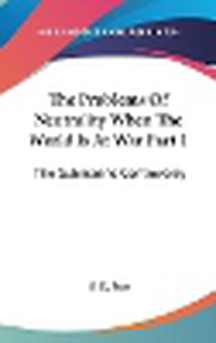 Cover image for The Problems of Neutrality When the World Is at War Part 1: The Submarine Controversy