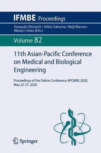Cover image for 11th Asian-Pacific Conference on Medical and Biological Engineering: Proceedings of the Online Conference APCMBE 2020, May 25-27, 2020