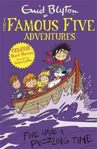 Cover image for Famous Five Colour Short Stories: Five Have a Puzzling Time