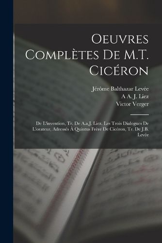 Cover image for Oeuvres Completes De M.T. Ciceron
