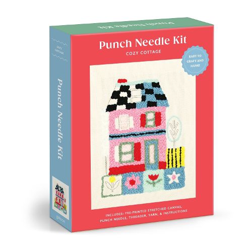 Cover image for Cozy Cottage Punch Needle Kit