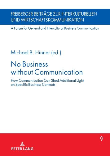 Cover image for No Business without Communication