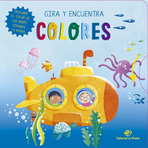 Cover image for Gira y encuentra - Colores
