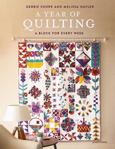 Cover image for A Year of Quilting