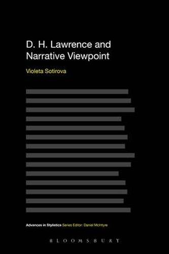 Cover image for D. H. Lawrence and Narrative Viewpoint