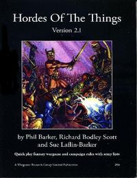 Cover image for Hordes Of The Things Version 2.1