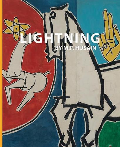 Cover image for Lightning by M.F. Husain