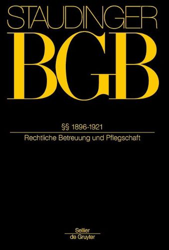 Cover image for 1896-1921: (rechtliche Betreuung Und Pflegschaft)