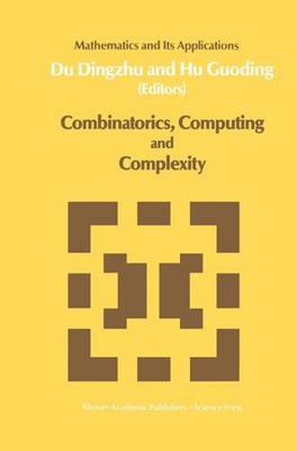 Cover image for Combinatorics, Computing and Complexity