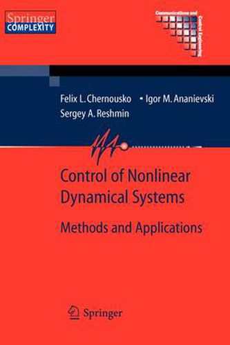 Cover image for Control of Nonlinear Dynamical Systems: Methods and Applications