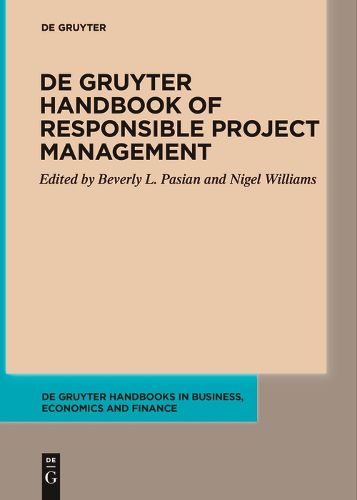 Cover image for De Gruyter Handbook of Responsible Project Management