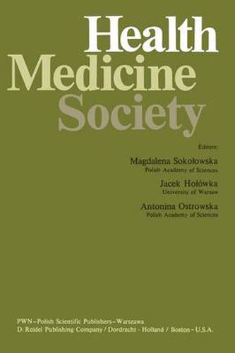 Cover image for Health, Medicine, Society