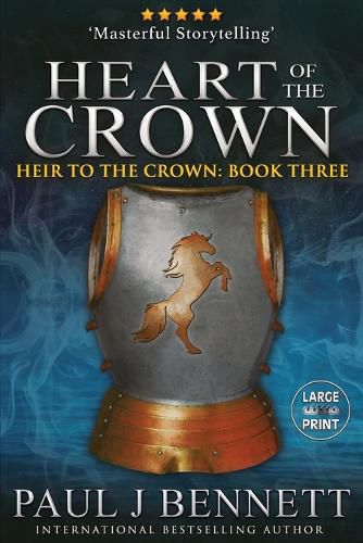 Cover image for Heart of the Crown: Large Print Edition