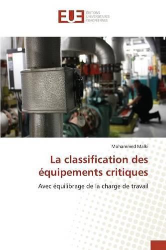 Cover image for La Classification Des Equipements Critiques