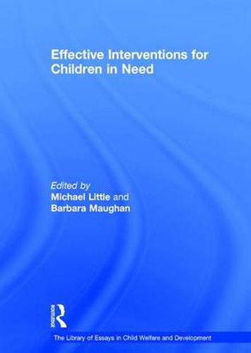 Cover image for Effective Interventions for Children in Need