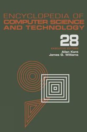 Cover image for Encyclopedia of Computer Science and Technology: Volume 28 - Supplement 13: AerosPate Applications of Artificial Intelligence to Tree Structures