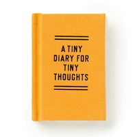 Cover image for A Tiny Diary for Tiny Thoughts