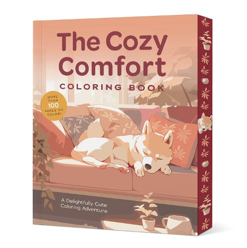 Cover image for The Cozy Comfort Coloring Book