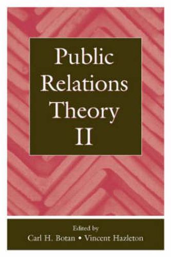 Cover image for Public Relations Theory II