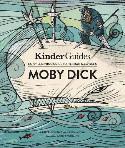 Cover image for Kinderguides Early Learning Guide to Herman Melville's Moby Dick