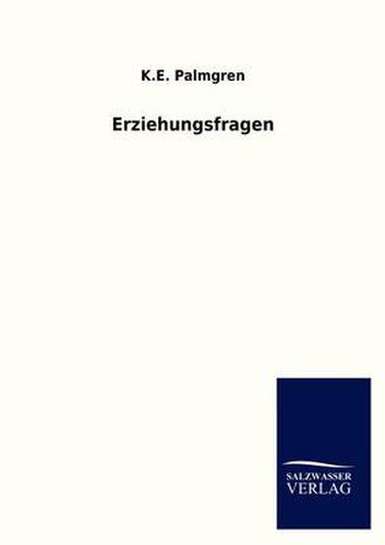 Cover image for Erziehungsfragen