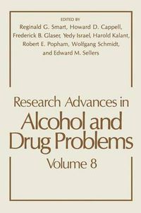 Cover image for Research Advances in Alcohol and Drug Problems