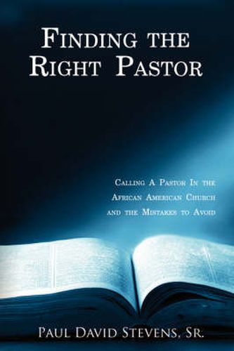 Cover image for Finding the Right Pastor