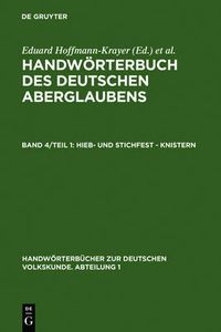 Cover image for Hieb- Und Stichfest - Knistern