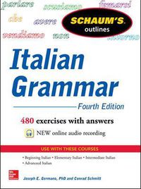 Cover image for Schaum's Outline of Italian Grammar