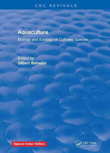 Cover image for Aquaculture: Biology and Ecology of Cultured Species