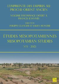 Cover image for Etudes Mesopotamiennes - Mesopotamian Studies N3 - 2023