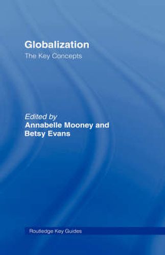 Cover image for Globalization: The Key Concepts