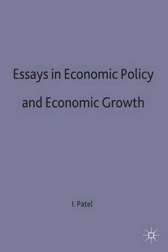 Cover image for Essays in Economic Policy and Economic Growth