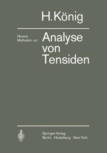 Cover image for Neuere Methoden zur Analyse von Tensiden