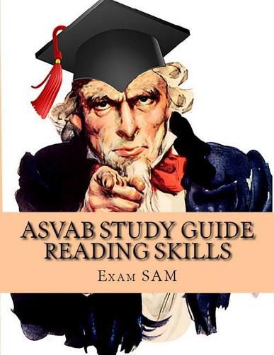 Cover image for ASVAB Study Guide Reading Skills: Reading Skill Preparation & Strategies and Paragraph Comprehension Practice Tests for the ASVAB Test and AFQT