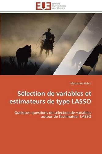 Cover image for S lection de Variables Et Estimateurs de Type Lasso