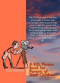 Cover image for A BSL Phrase Book for Parents of Deaf Children