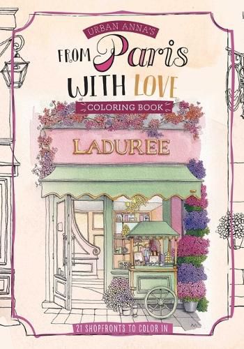 Cover image for Urban Anna's from Paris with Love Coloring Book