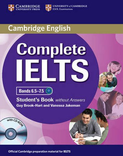 Cover image for Complete IELTS Bands 6.5-7.5 Student's Book without Answers with CD-ROM