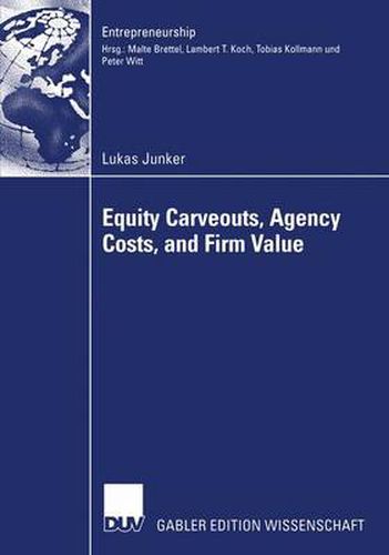 Cover image for Equity Carveouts, Agency Costs, and Firm Value